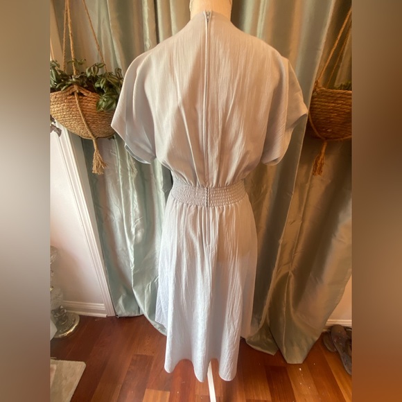 ❌SOLD❌ 💒 VTG SUNSHINE STARSHINE 90’S BLUE GINGHAM DRESS SIZE 12 - Picture 3 of 7